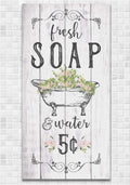 Fresh Soap & Water - Canvas