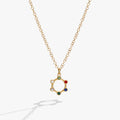 Friend Acrostic Hidden Message Crystal Necklace