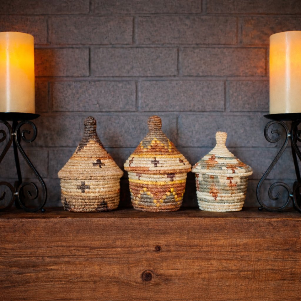 The Tooro Friendship Basket - Artisanal Geometric Decor