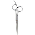 Fromm Transform professional haircutting shears in matte silver finish