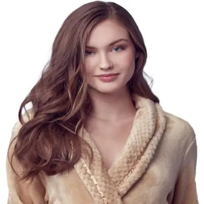 Women's Ultra Soft Plush Bathrobe - Cozy Loungewear Spa Robe - Image 14