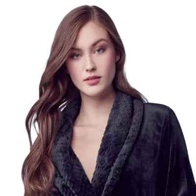Women's Ultra Soft Plush Bathrobe - Cozy Loungewear Spa Robe - Image 24