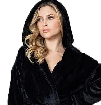 Women’s Plush Hooded Robe – Soft Spa-Worthy Loungewear - Image 6
