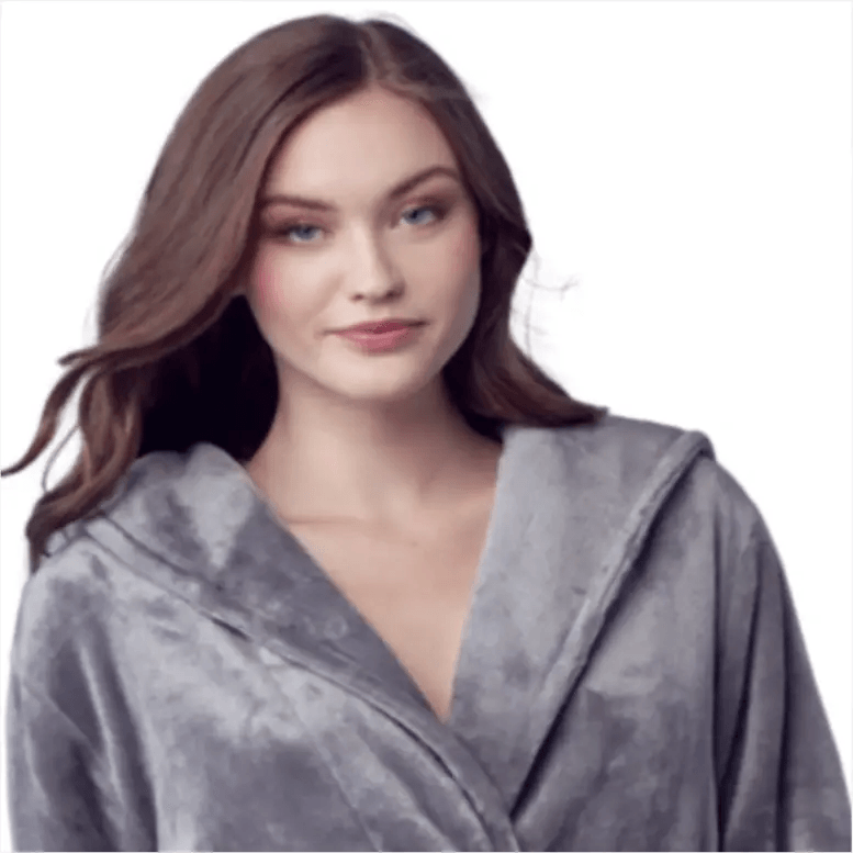 Women’s Plush Hooded Robe – Soft Spa-Worthy Loungewear - Image 14
