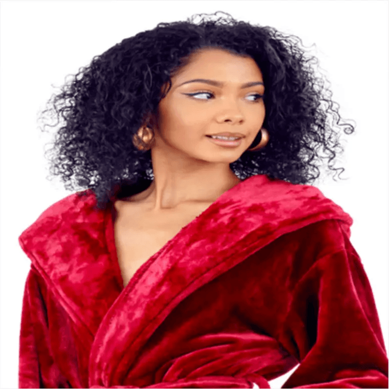 Women’s Plush Hooded Robe – Soft Spa-Worthy Loungewear - Image 38