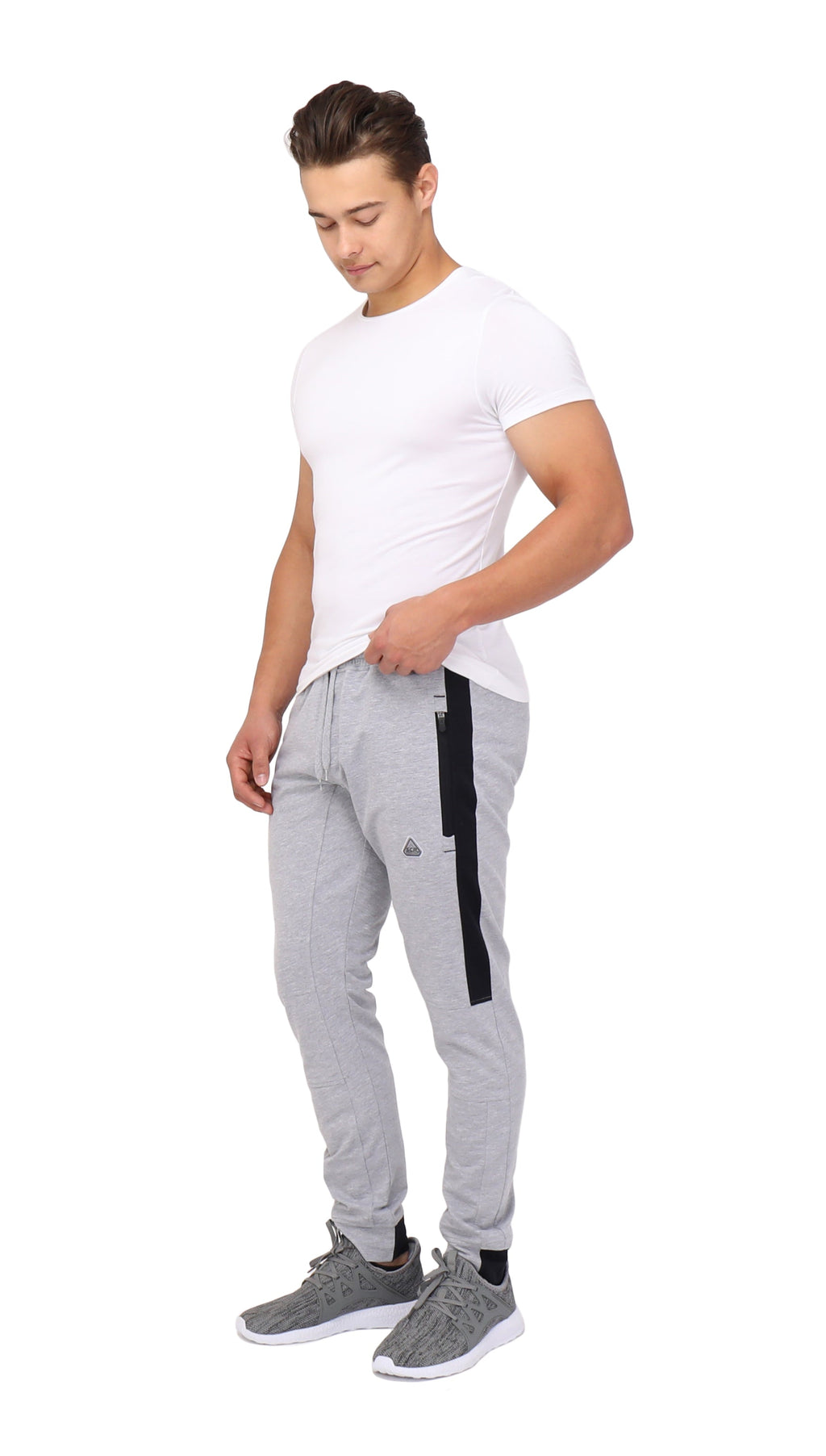 Infinite Flex Tall Joggers Dark Grey Athletic Performance Pants - Image 12