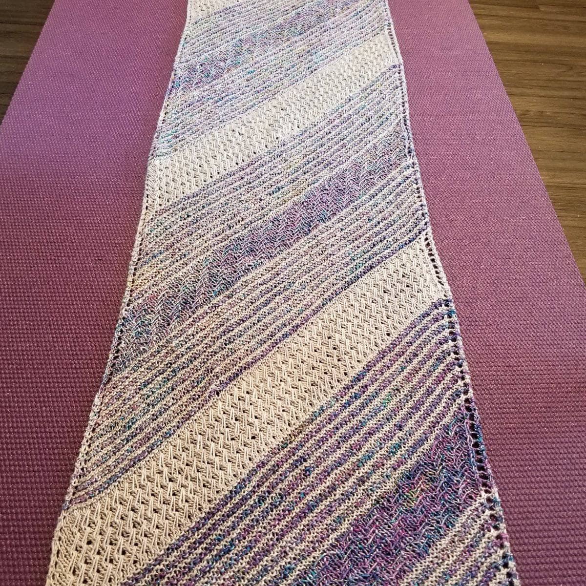 Frosted Forest Wrap Knitting Pattern - Bohemian Handmade Lace