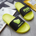 Fruit Banana Print Summer Indoor Slippers Non-Slip Bathroom Slides