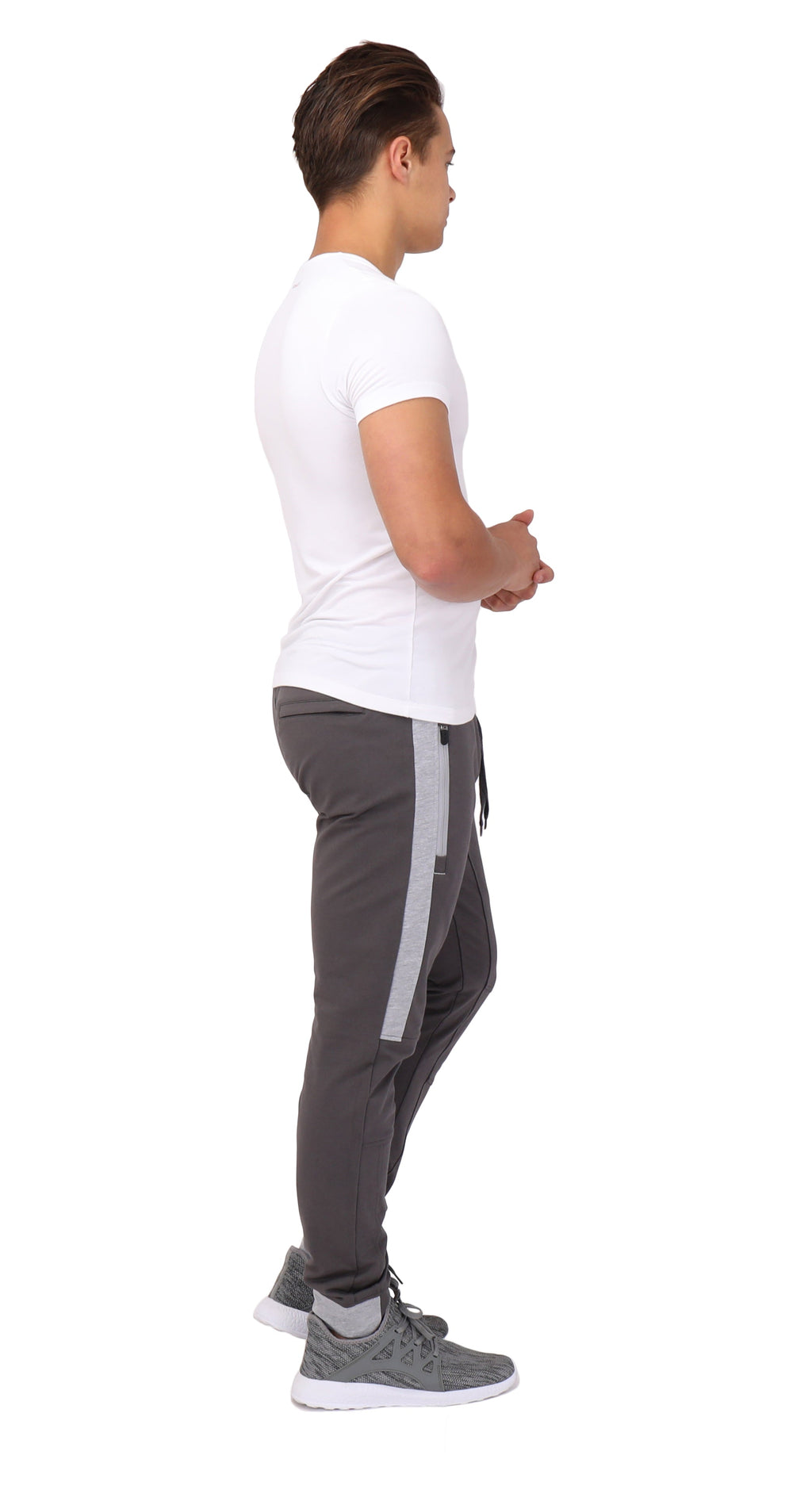 Infinite Flex Tall Joggers Dark Grey Athletic Performance Pants - Image 30