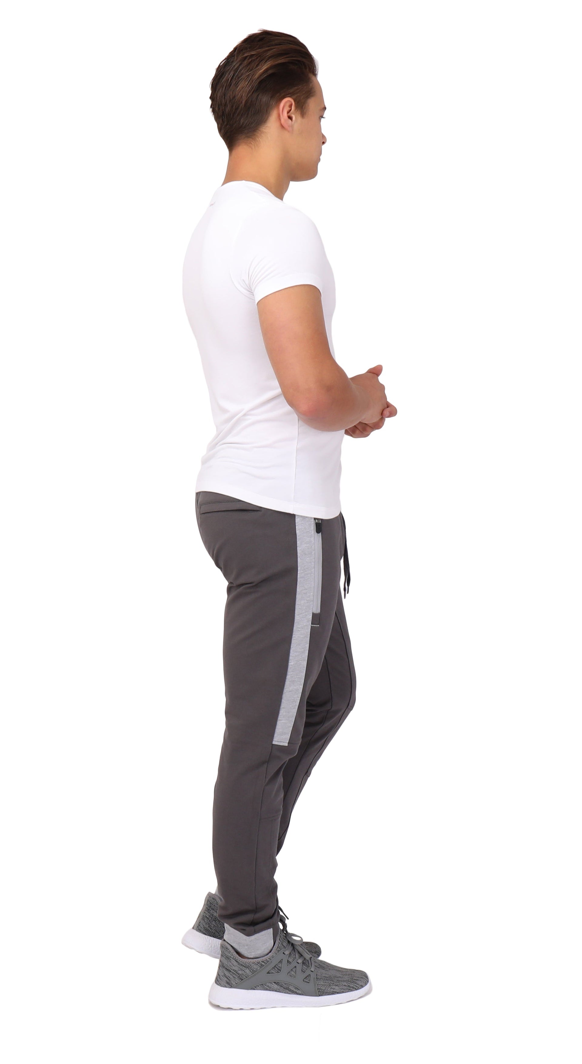 Infinite Flex Tall Joggers Dark Grey Athletic Performance Pants - Image 30