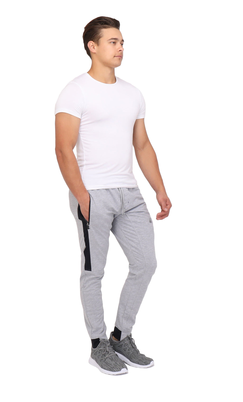 Infinite Flex Tall Joggers Dark Grey Athletic Performance Pants - Image 16