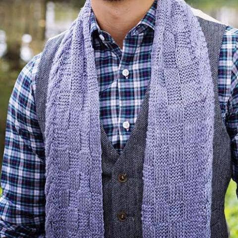 Fun and Games Scarf Knit Pattern for Beginners