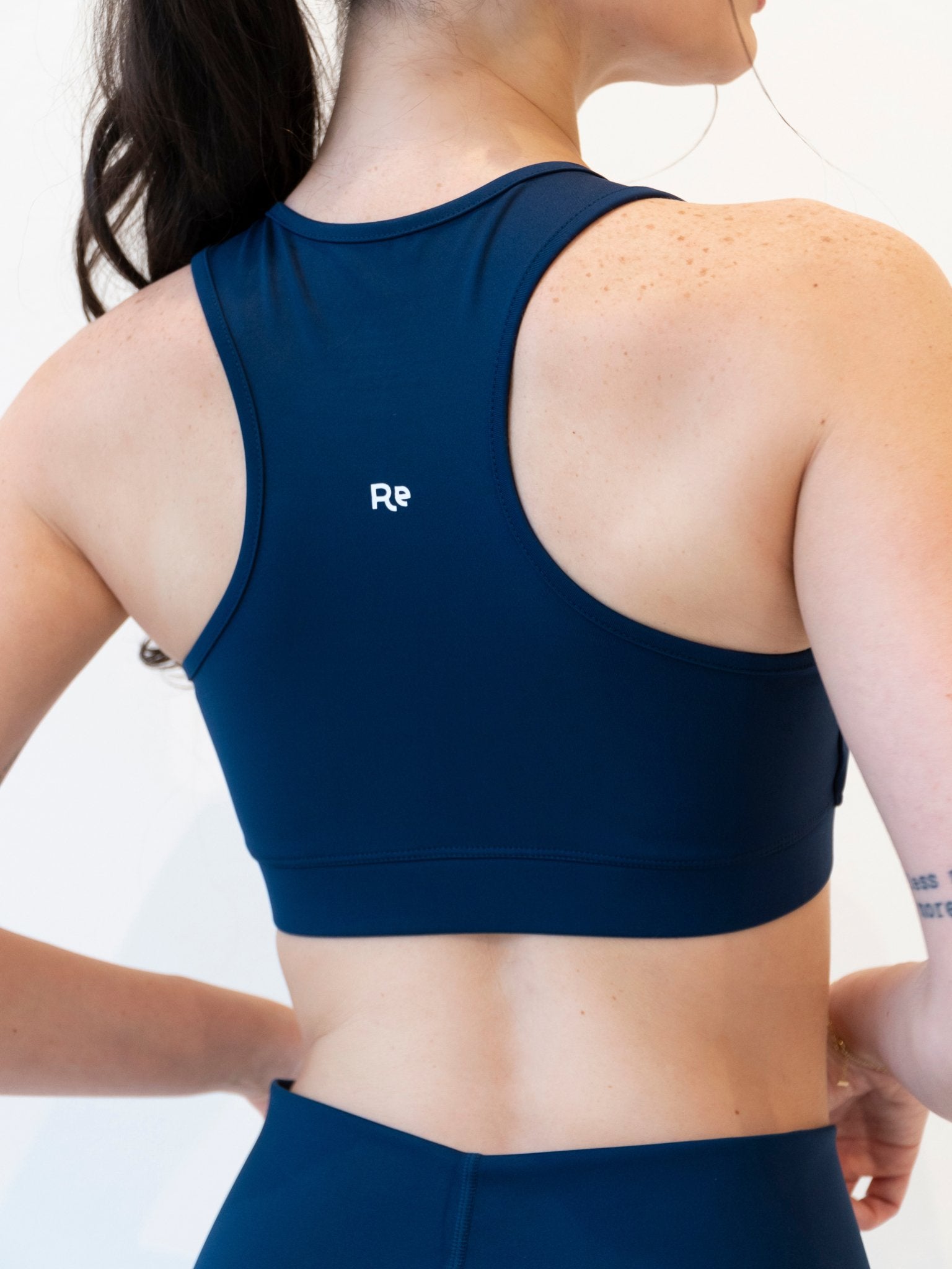 Fusion High-Impact Sports Bra in Navy Blue