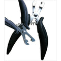 Professional Fusion Clamp for Keratin Hair Extensions with flat and nail bonding attachments