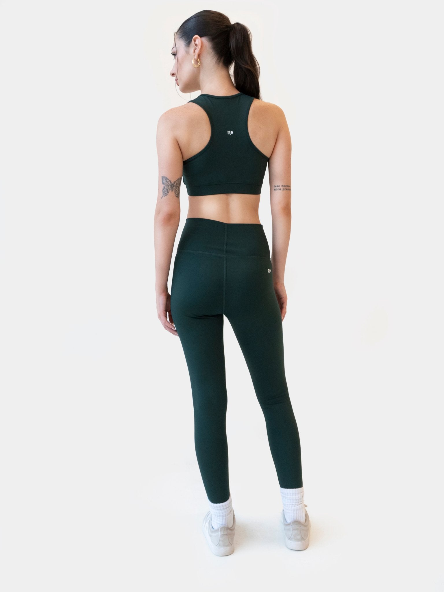 Fusion High-Waist Performance Leggings with Side Pockets - Image 2