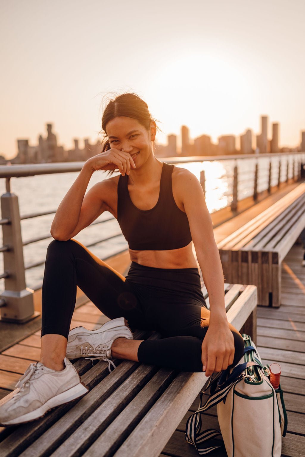 Fusion High-Waist Performance Leggings with Side Pockets - Image 7