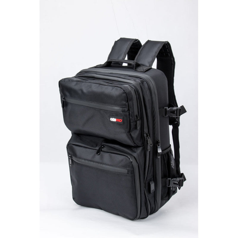 G&BPRO mobile station backpack displaying internal tool organization and professional storage compartments