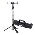 G&B Pro Multi-Directional LED Light Stand, portable 6ft aluminum lighting equipment for studio use.