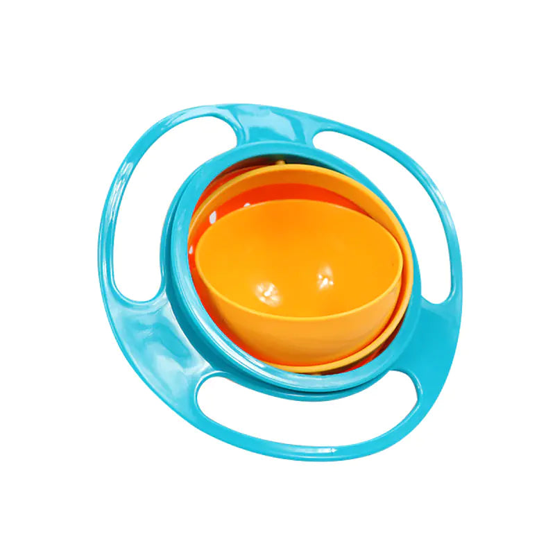 Flying Saucer Bowl with 360-Degree Spill Proof Design