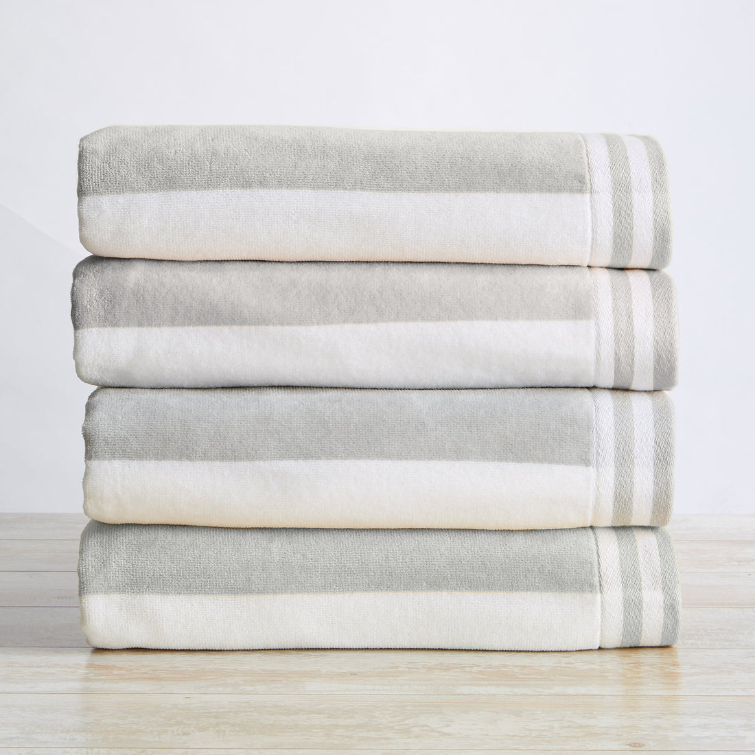 Striped Cabana Beach Towel 100% Cotton Ultra-Soft Pool Towel - Image 19