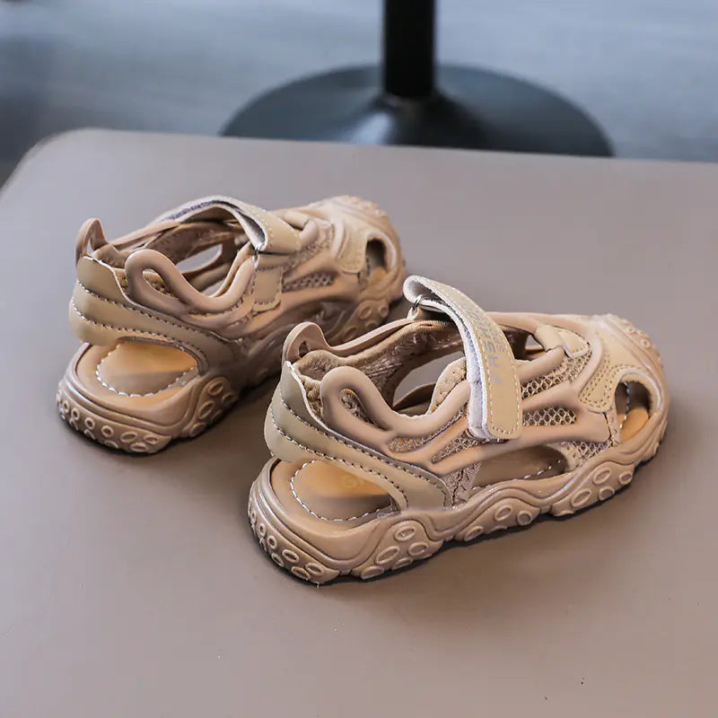 Children's Soft Bottom Summer Semi-Sandals for Boys