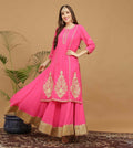 Beautiful pink georgette lehenga set