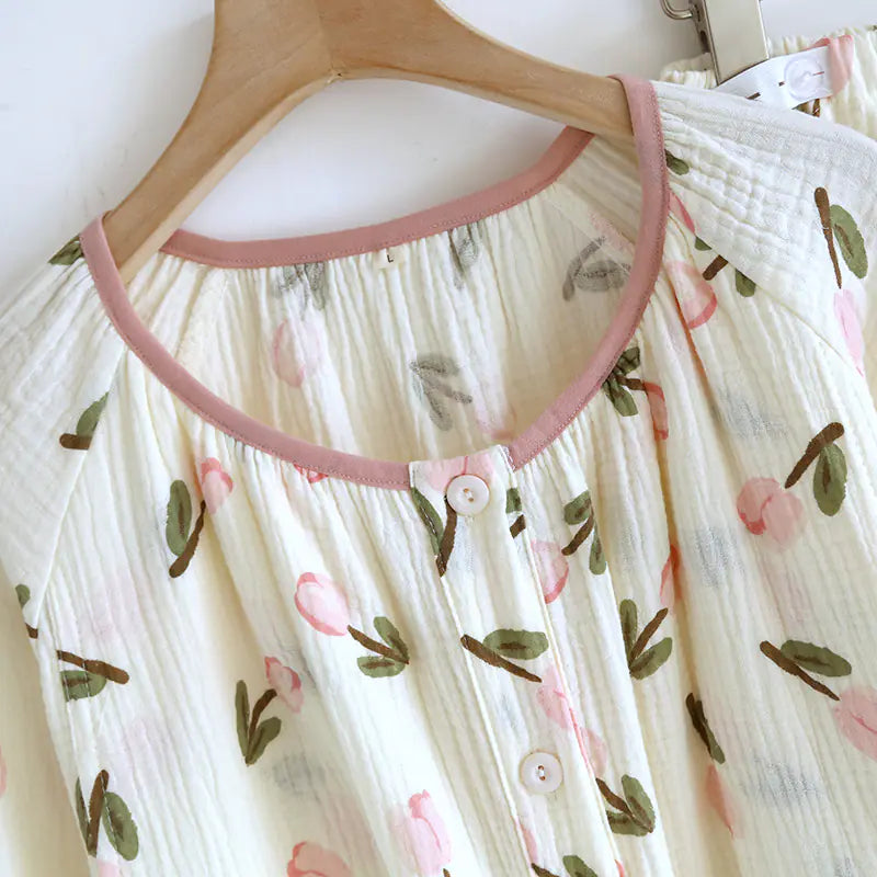 Spring Summer Autumn Winter Nursing Maternity Set