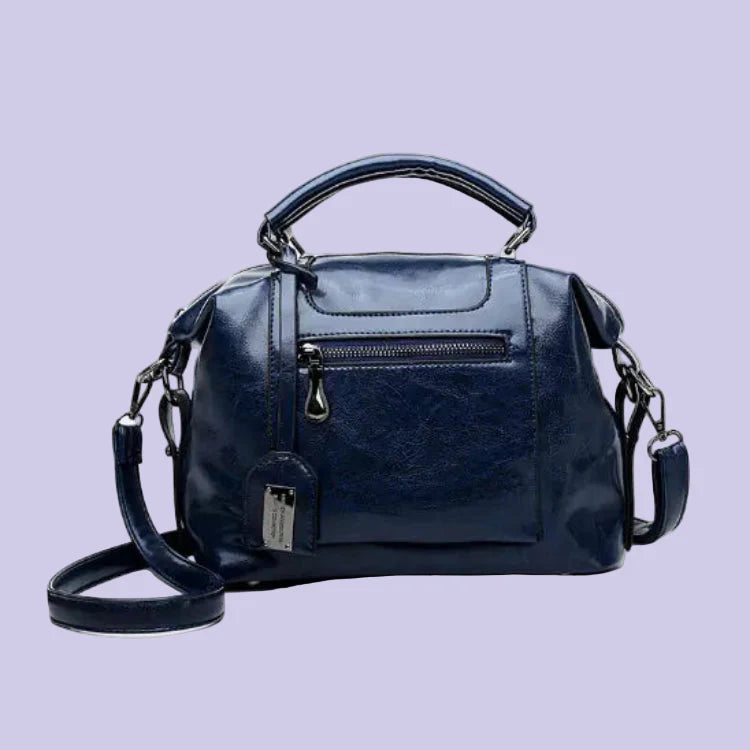 Leather Handbag for Women - Soft Tote and Crossbody Bag