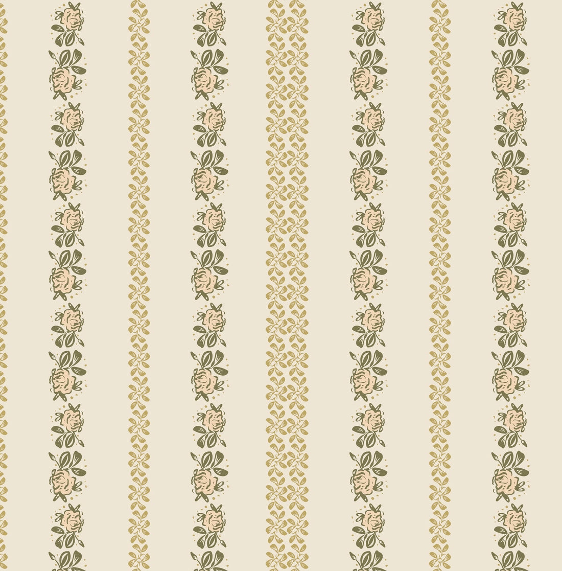 Evanthe Wallpaper by WabiSabi Pattern Studio