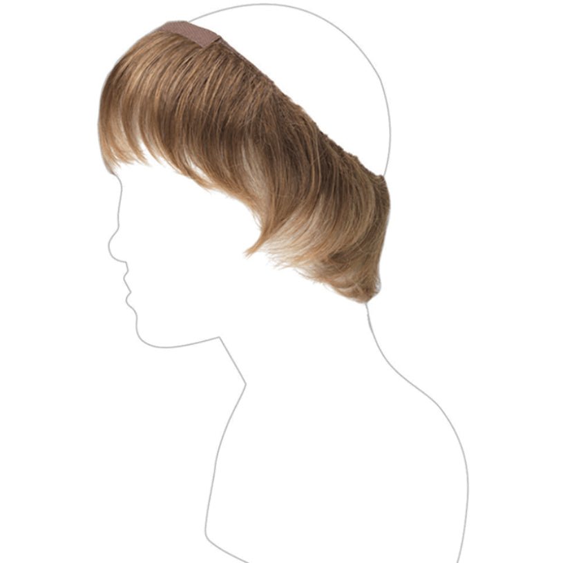 Smooth Halo Hair Piece for Turbans - Versatile Wig Alternative