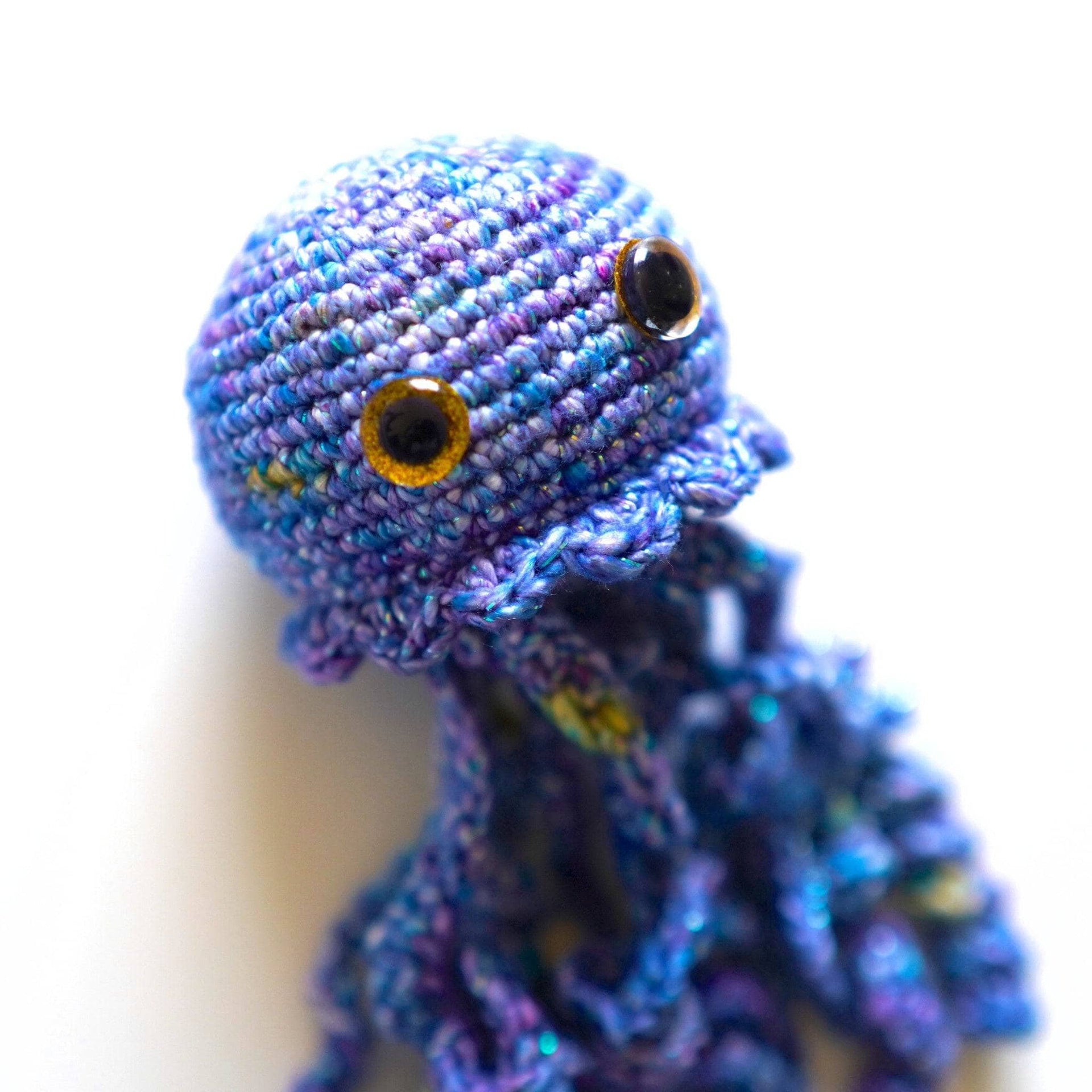 Galaxy Jellyfish Amigurumi Crochet Pattern - Whimsical DIY Decor