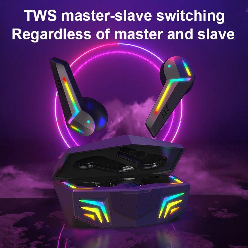 Wireless Gaming Earbuds with Microphone, Low Latency Sports Headset