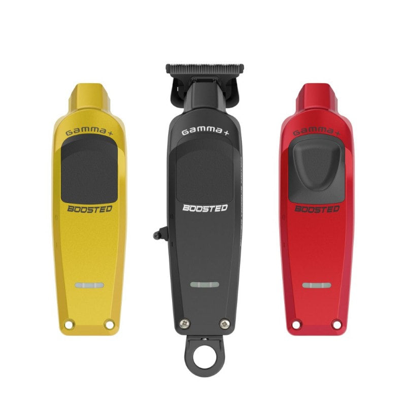 GAMMA+ BOOSTED professional cordless trimmer with docking station and additional housings