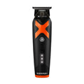 GAMMA+ XCeed professional hair trimmer in a modern black and orange technical design
