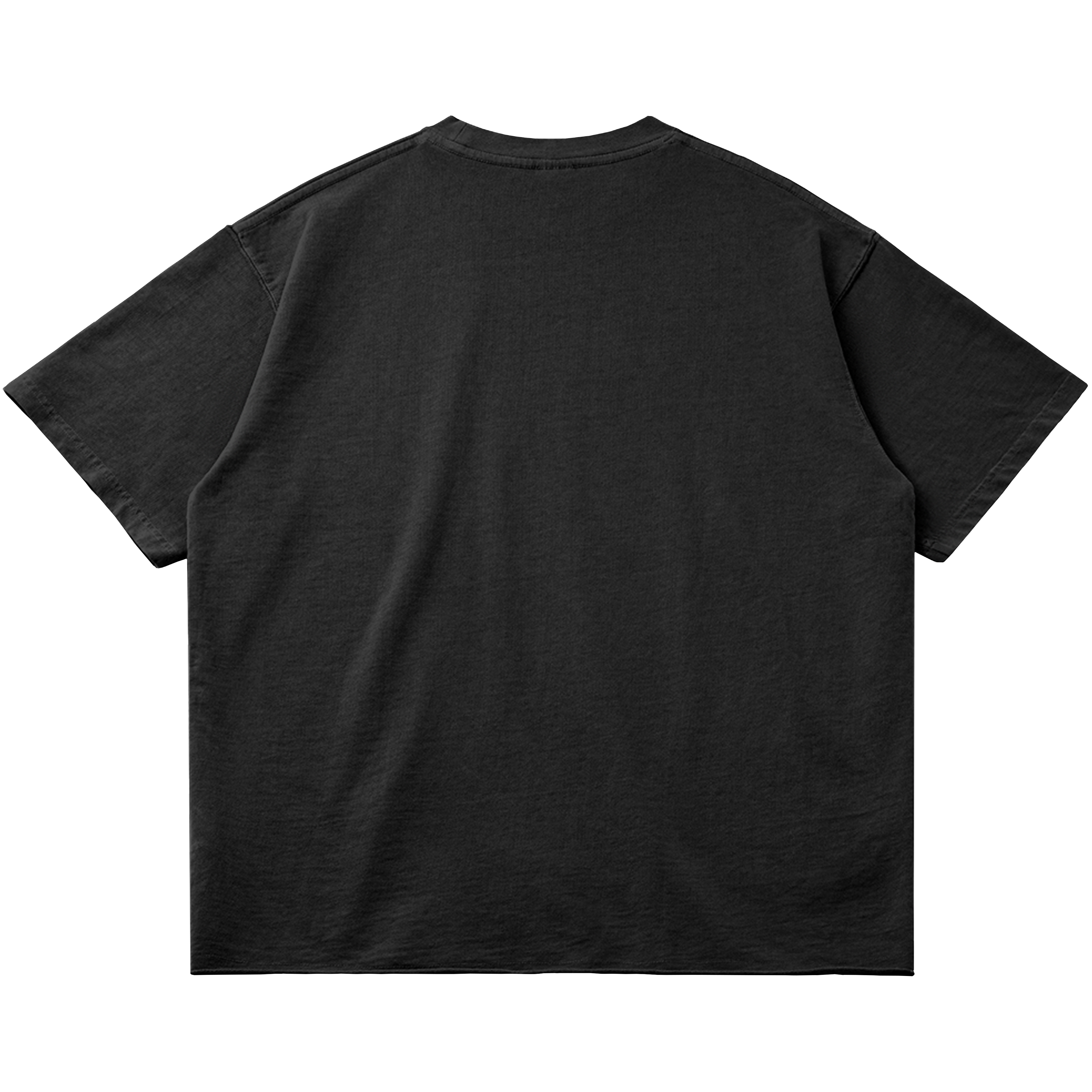 Heavyweight Black Basketball Graphic Streetwear Tee 260 GSM Cotton