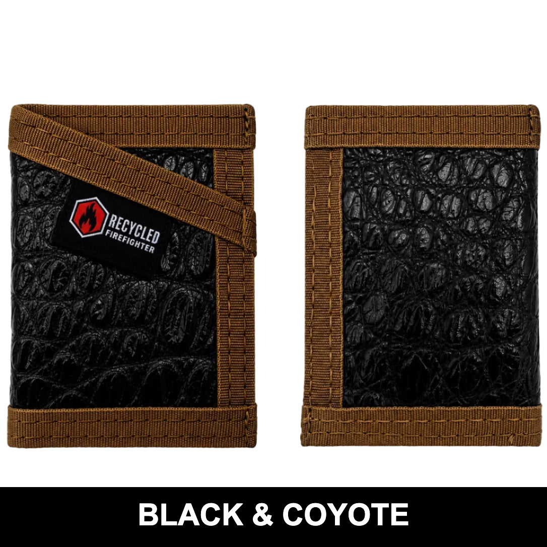 Sergeant Slim Gator Edition Minimalist Wallet for Everyday Carry