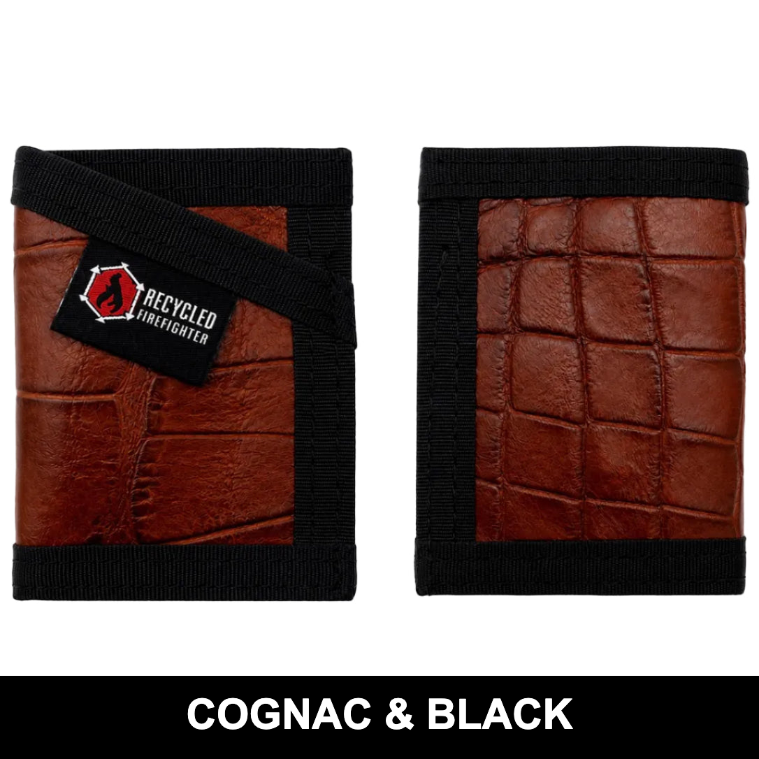 Sergeant Slim Gator Edition Minimalist Wallet for Everyday Carry