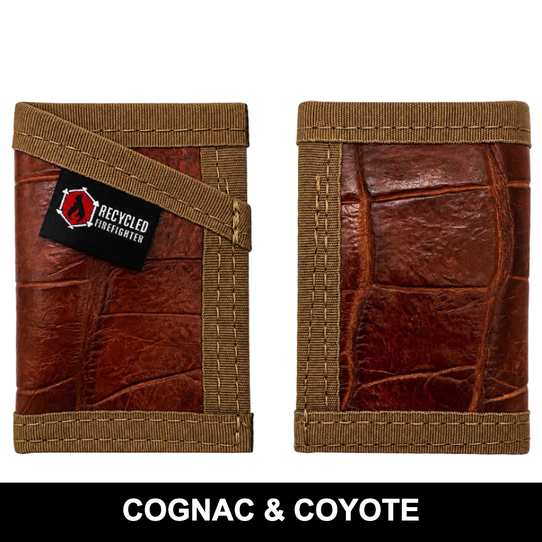 Sergeant Slim Gator Edition Minimalist Wallet for Everyday Carry