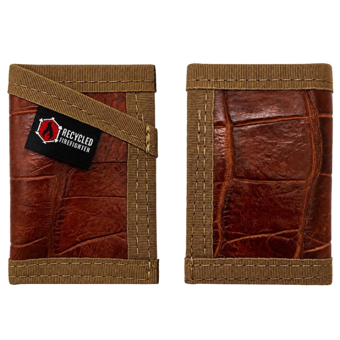 Sergeant Slim Gator Edition Minimalist Wallet for Everyday Carry