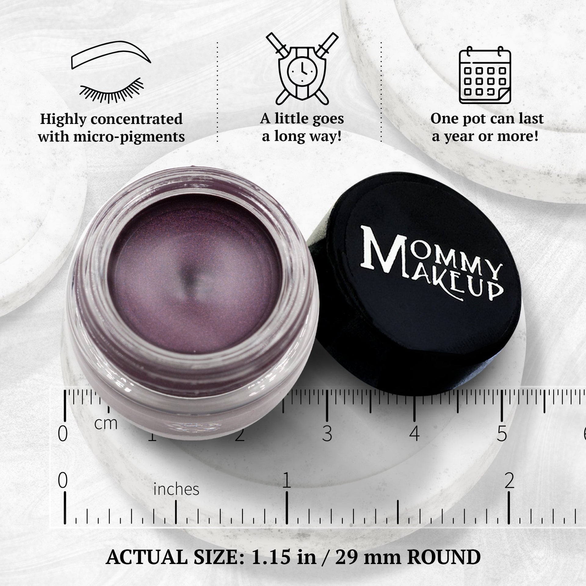 Amethyst Stay Put Waterproof Gel Eyeliner w/ Micropigments