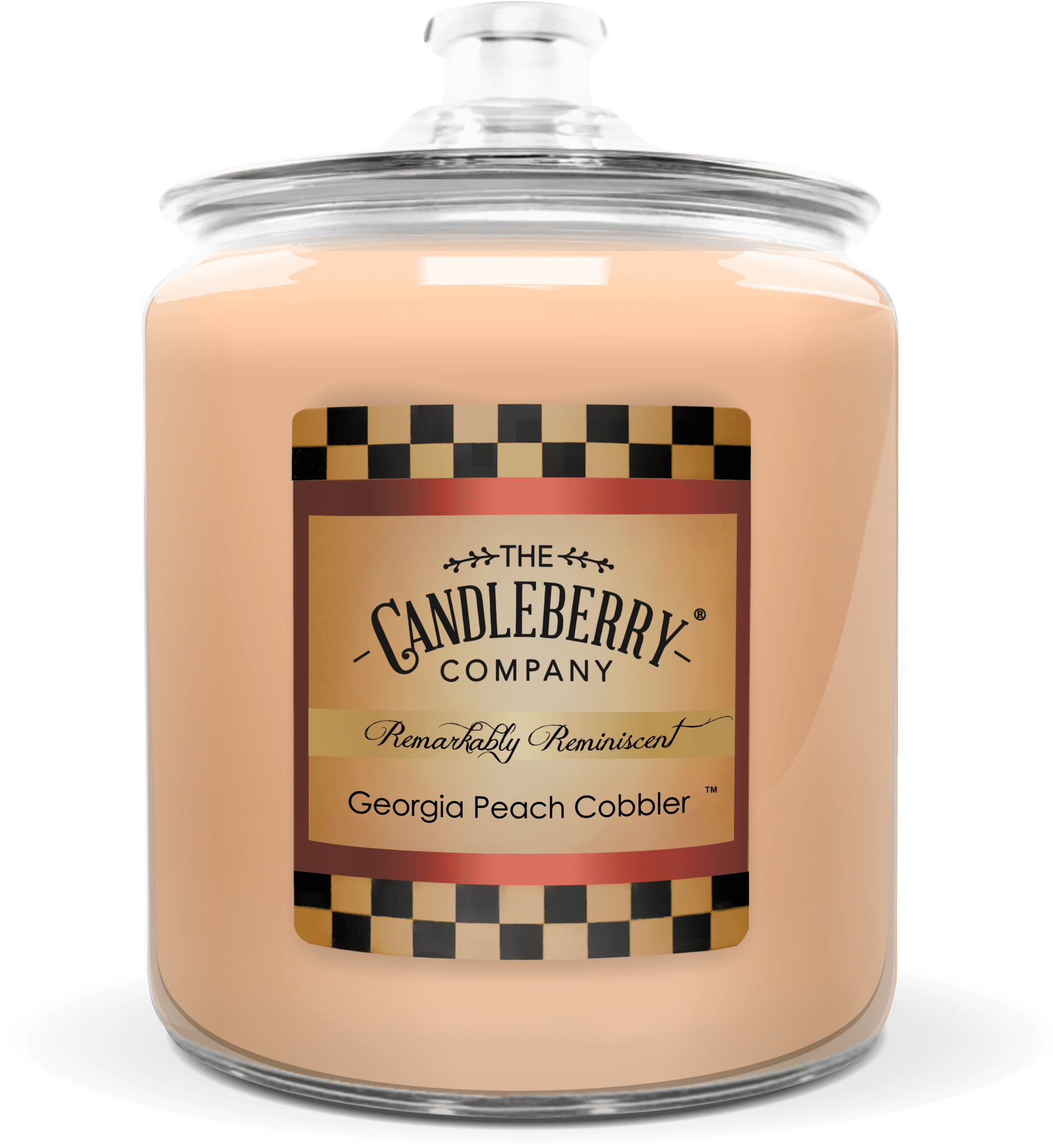 Georgia Peach Cobbler 4-Wick Cookie Jar Candle