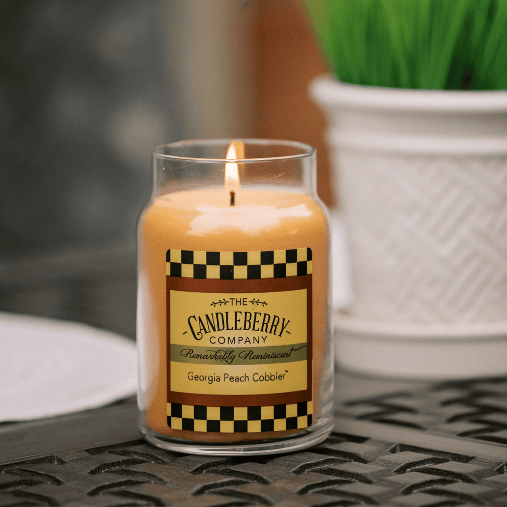 Georgia Peach Cobbler™ Large Jar Candle | Scented