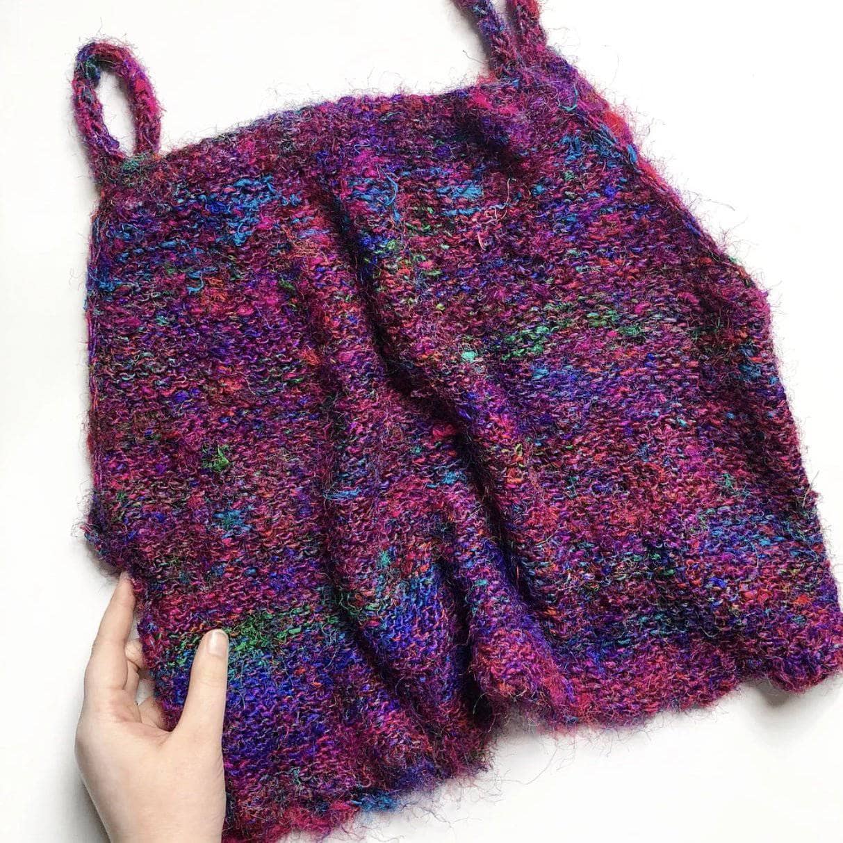 Get It, Girl Crop Top Knitting Pattern – DIY Summer Knit Project