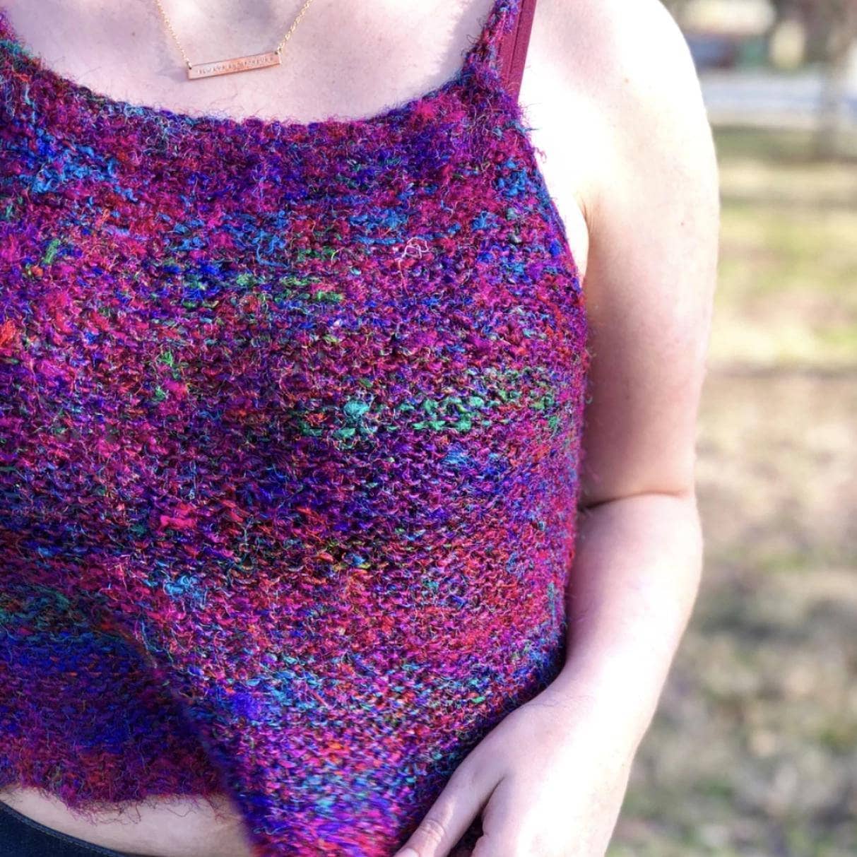 Get It, Girl Crop Top Knitting Pattern – DIY Summer Knit Project