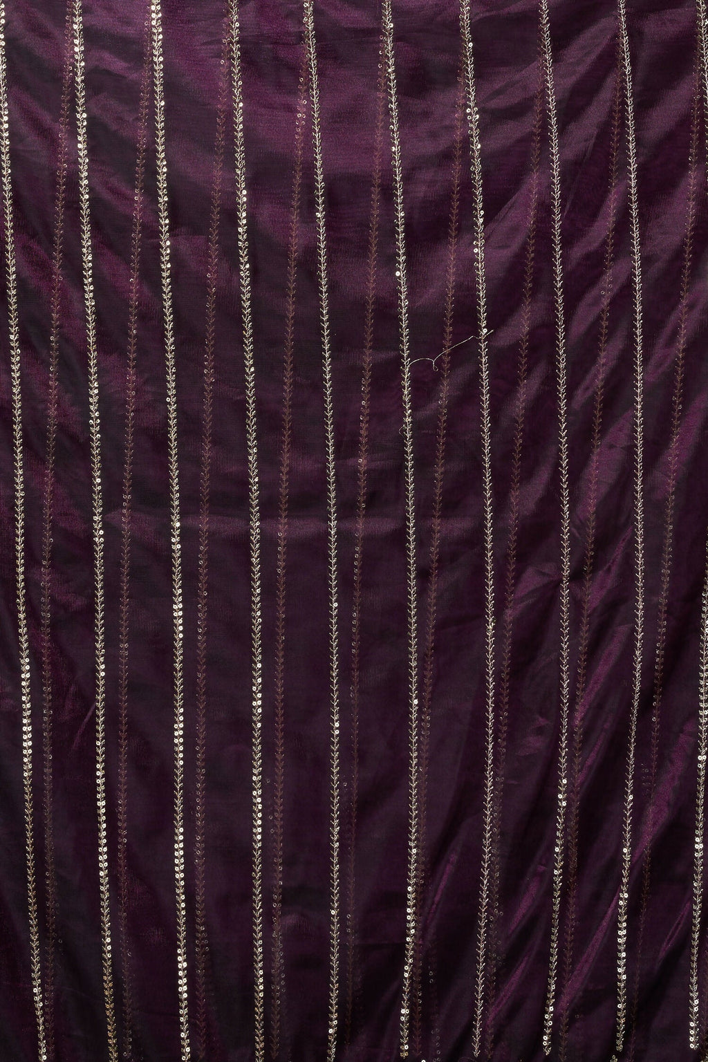 Wine Net Party Wear Saree with Contrast Black Velvet Blouse