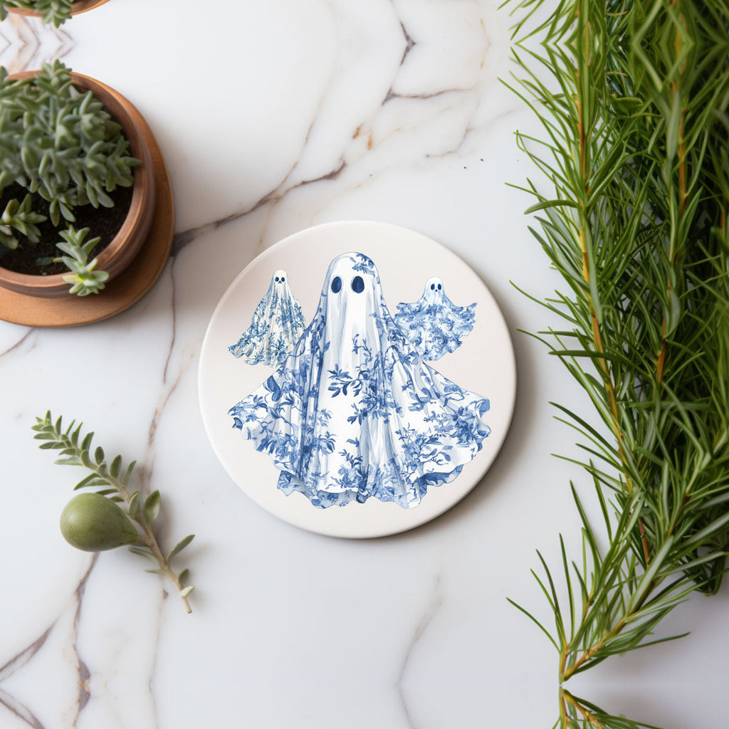 Chinoiserie Halloween Coasters
