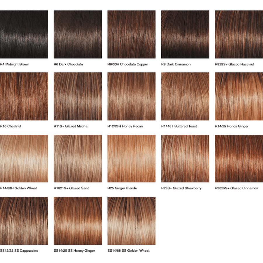 Gilded 18-Inch Human Hair Topper for Volume and Coverage