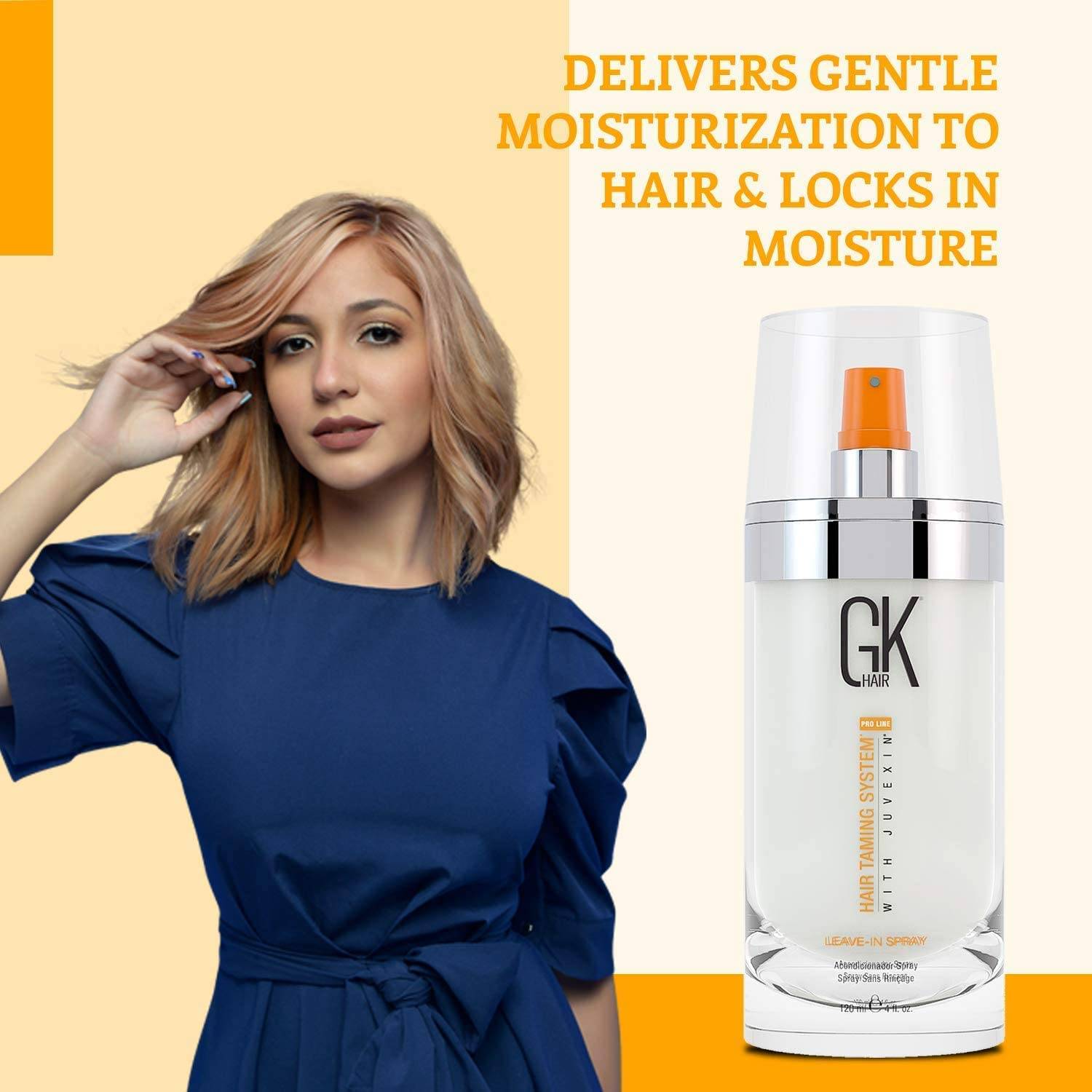 Leave-In Conditioner Hair Spray with Juvexin for Hydration
