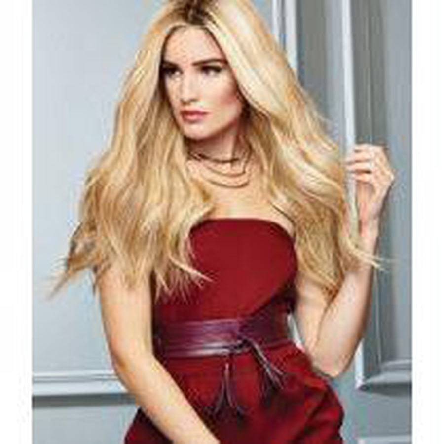 Glamour and More Long Human Hair Wig