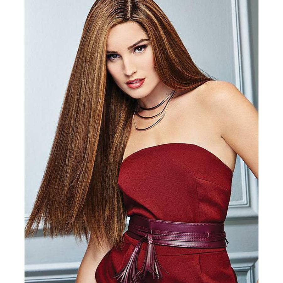 Glamour and More Long Human Hair Wig